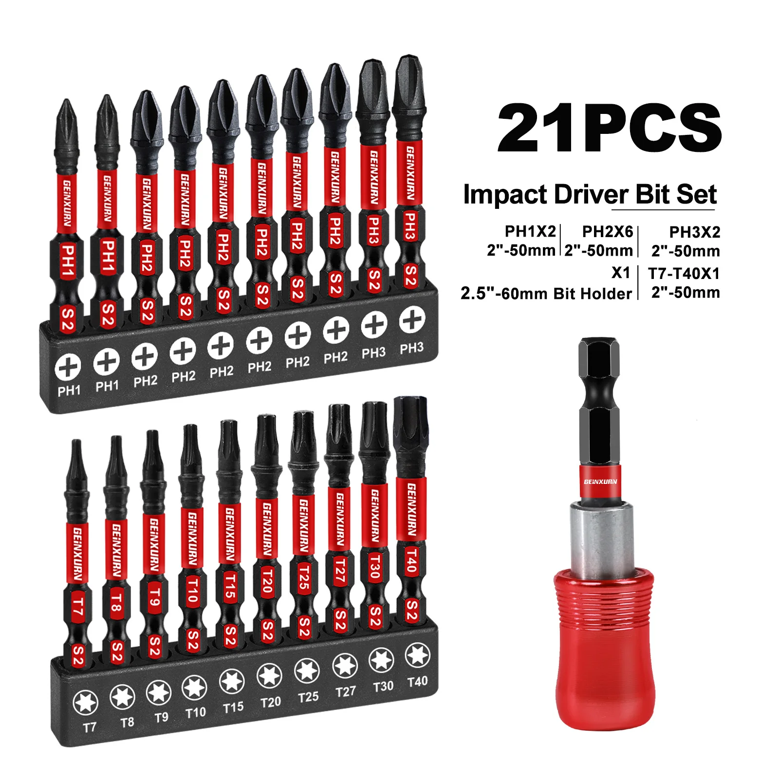 2.5-Inch Magnetic Impact Screwdriver Bit Holder 8 2.5-Inch Magnetic Impact Screwdriver Bit Holder - Image 8
