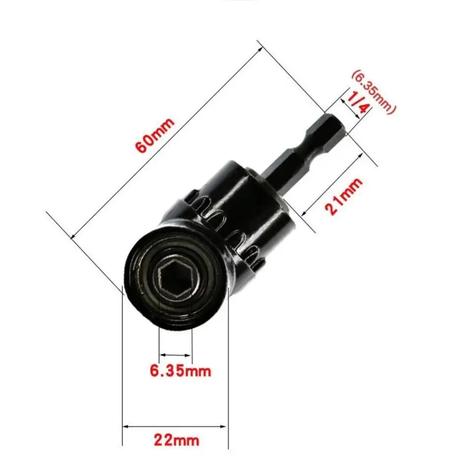 Black Alloy Corner Power Tool Accessory 105° 4 Black Alloy Corner Power Tool Accessory 105° - Image 4