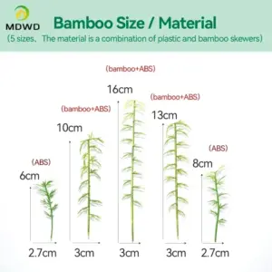 Miniature Bamboo Trees Set for Models 13 S4ceb394d5ab045738192a1d1c2d2cef3O