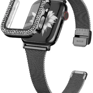 Luxurious Rhinestone Stainless Steel Apple Watch Case 40mm-45mm 18 S4cef148e07ae43d191b3a968fd98594dC