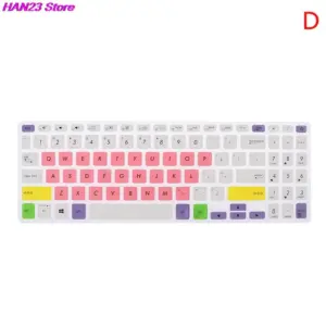 Colorful Silicone Keyboard Cover for Asus S15 18 S4cef9d9ecf2c42e9b74ddce8185e498a2