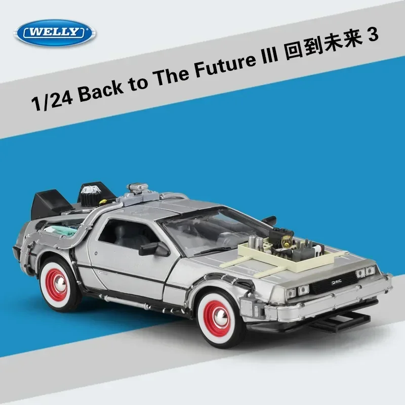 WELLY 1:24 DeLorean DMC-12 Collector Model 9 WELLY 1:24 DeLorean DMC-12 Collector Model - Image 9