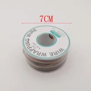 30AWG Multi-Color Electronic Wire Roll 7 S4d08a752aa484e14bf2c434faa7f2f91U