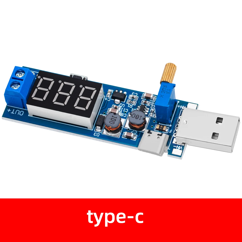Adjustable DC-DC USB Power Supply Module 8 Adjustable DC-DC USB Power Supply Module - Image 8
