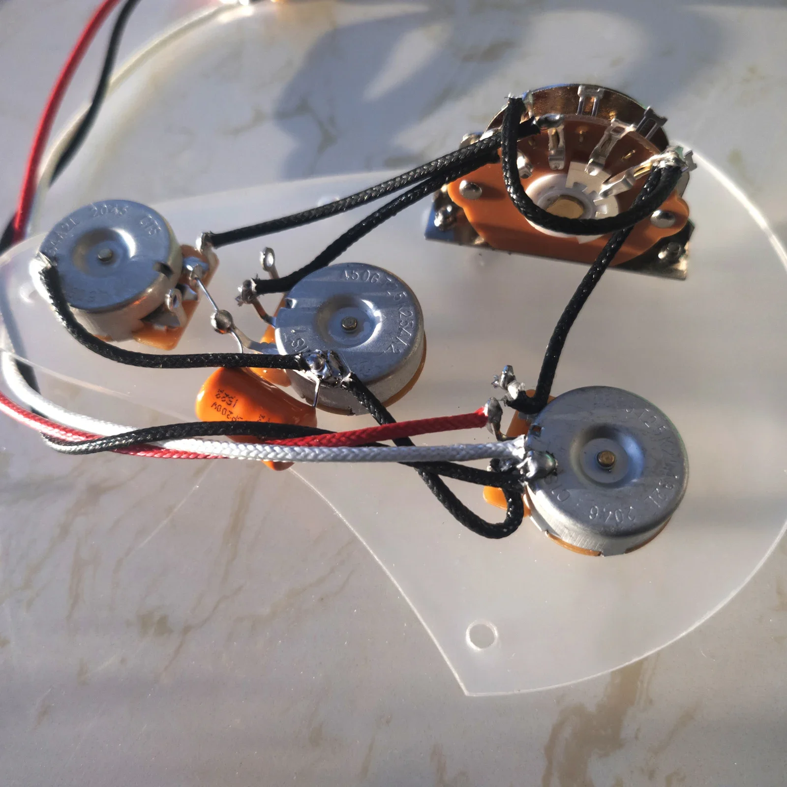 Premium Loaded Stratocaster Wiring Harness Kit 5 Premium Loaded Stratocaster Wiring Harness Kit - Image 5