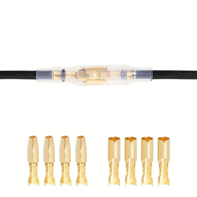 3.9mm Brass Bullet Connector Set for Wires 2 3.9mm Brass Bullet Connector Set for Wires - Image 2