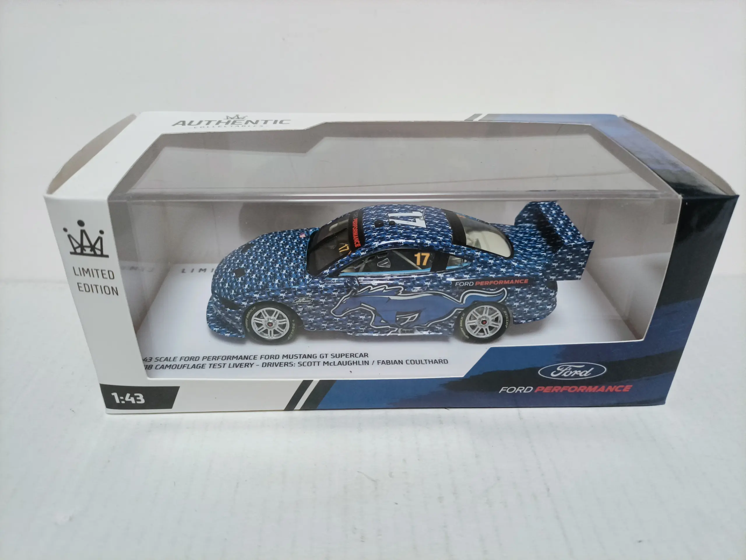 1:43 Ford Mustang Diecast Model Race Car 5 1:43 Ford Mustang Diecast Model Race Car - Image 5
