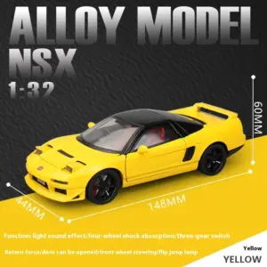 1:32 Honda Acura NSX NA1 Diecast Model 18 S4d3792f7c0d54105a40567f151f12e305
