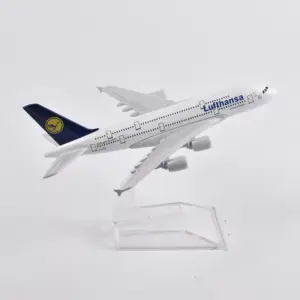 Lufthansa Airbus A380 16cm Diecast Model 8 S4d399efafa334ffdac9e1db76cc212f6c