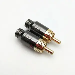 Premium Gold-Plated RCA Connector Set for Audio 6 S4d4d8c777e7a40bb8340e6b5322901665