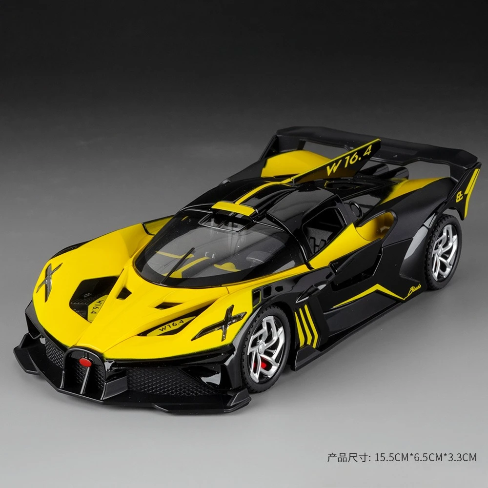 1:32 Blue Diecast Race Car Model with Sound and Light 10 1:32 Blue Diecast Race Car Model with Sound and Light - Image 10