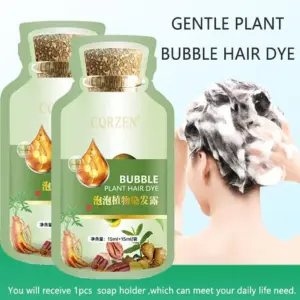 Natural Plant Bubble Hair Dye Set - 10 Packs 12 S4ddecf00a4ba45179572160856409091f