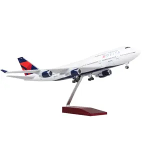 Delta B747 Diecast Model with LED or Non-LED Options 8 S4deeece4fa28413ca0335e3d665ee0186