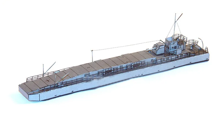 German Battleship Luzov Paper Model 1/400 Scale 2 German Battleship Luzov Paper Model 1/400 Scale - Image 2