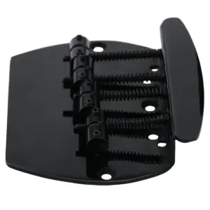 Musiclily Pro 57mm 4-String Bass Bridge in Black 11 S4e32f25f19e0439295cc4351f2c4a8c81