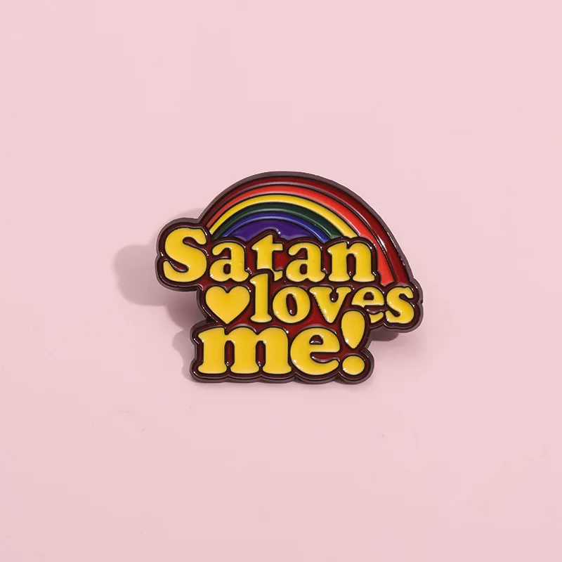 Rainbow Enamel Brooch for Women and Kids 1 Rainbow Enamel Brooch for Women and Kids