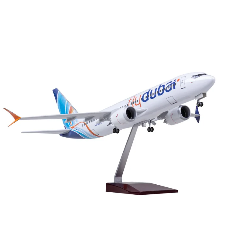 Dubai B737 Resin Model Airplane Collection Display 8 Dubai B737 Resin Model Airplane Collection Display - Image 8