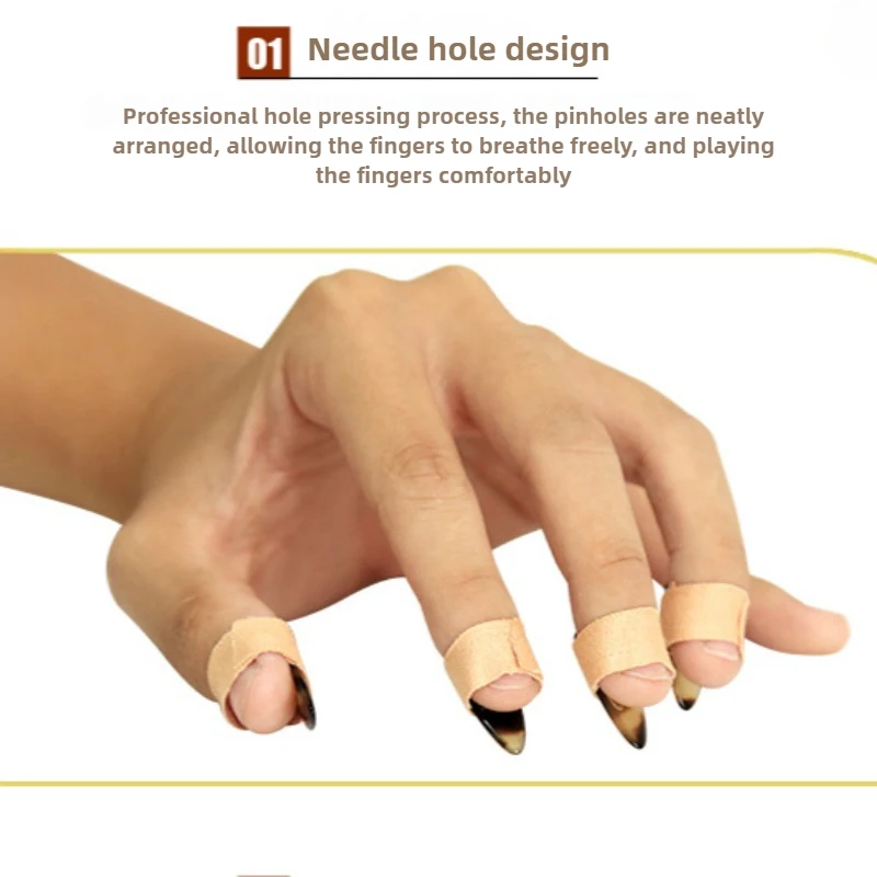 Guzheng Finger Tape Skin Tone 500cm 6 Guzheng Finger Tape Skin Tone 500cm - Image 6