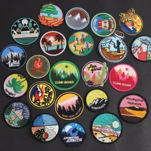 Wilderness Camping Scenery Patch Collection