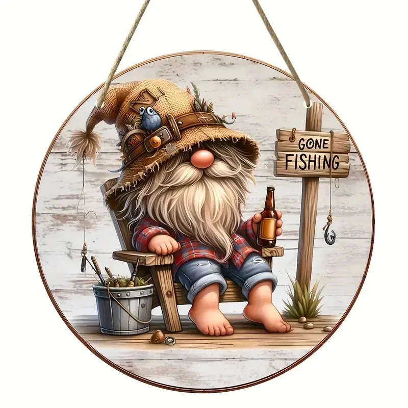 Rustic Aluminum Holiday Sign 8" Outdoor Decor 10 Rustic Aluminum Holiday Sign 8" Outdoor Decor - Image 10