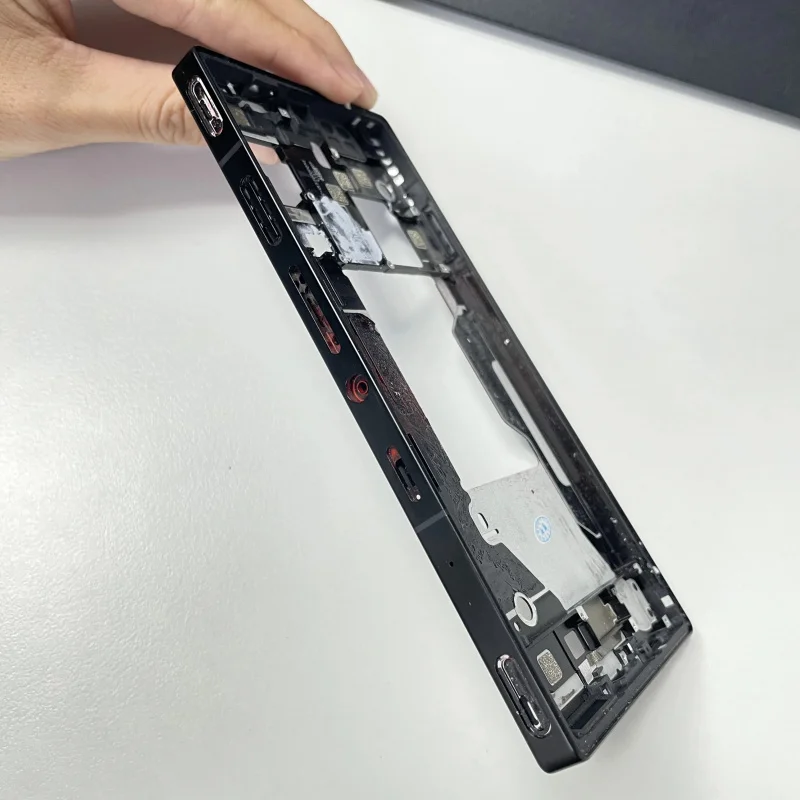Black Middle Front Frame for Red Magic 9 Pro NX769J 4 Black Middle Front Frame for Red Magic 9 Pro NX769J - Image 4
