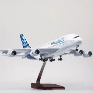 Airbus A380 Scale Model 45cm with Base and Landing Gear 11 S4e94f476d2444e97ac4547691cfe50b4G