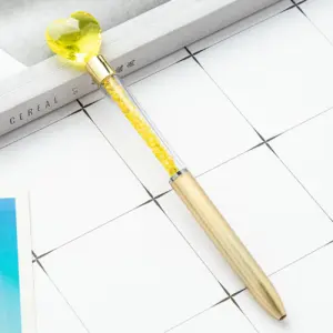 Colorful Love Heart Crystal Ballpoint Pens Set 11 S4e955c63e7954c66845641aa8ec8b3bb1
