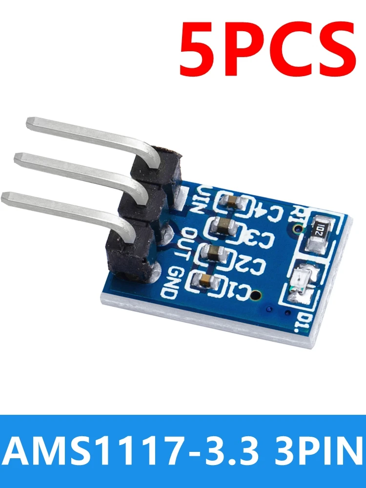 AMS1117-3.3 Voltage Regulator Module 800mA 7 AMS1117-3.3 Voltage Regulator Module 800mA - Image 7