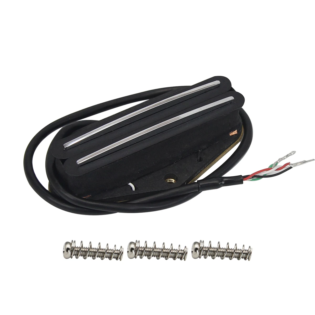 Black Alnico 5 Dual Rails Pickup for TL Guitars 3 Black Alnico 5 Dual Rails Pickup for TL Guitars - Image 3