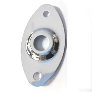 Oval Metal Guitar Jack Plate for Electric Guitars 15 S4eaf52ac8d474e55ba63697b8371e55aX