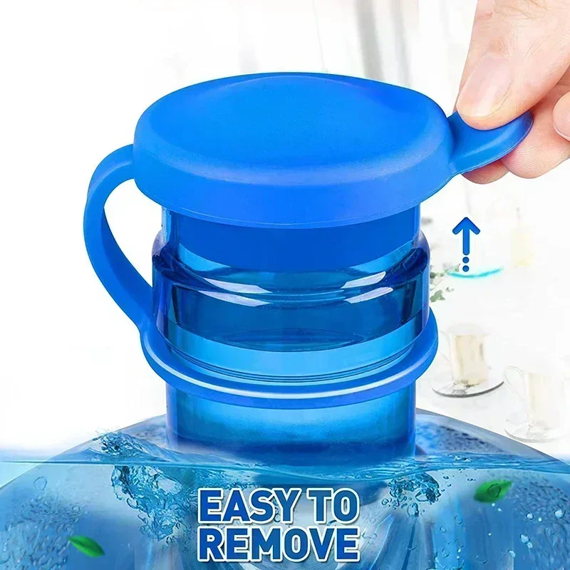 Blue Silicone Water Jug Cap for 55mm Openings 2 Blue Silicone Water Jug Cap for 55mm Openings - Image 2
