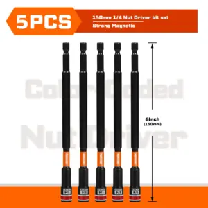 Impact Nut Driver Set for Precision Work 17 S4ed0485ac00246208e98a7c499b437ae0