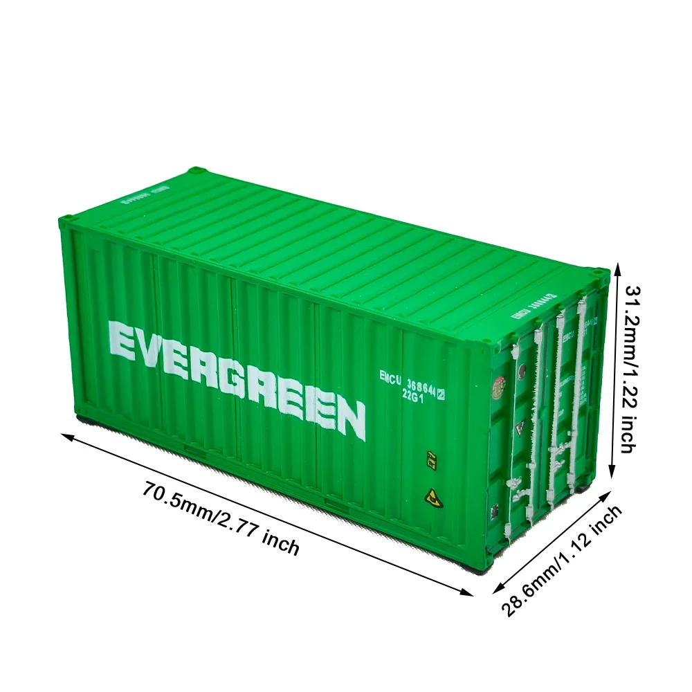 HO Scale Freight Container Model 20ft in 1:87 Scale 2 HO Scale Freight Container Model 20ft in 1:87 Scale - Image 2