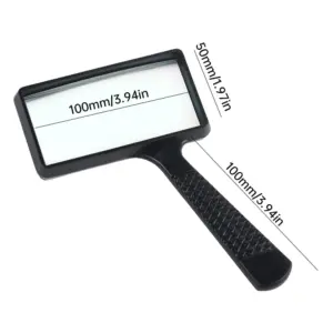 10x Square Handheld Magnifier for Inspection 13 S4f07ddbe81dc46f8884ea6ae581425e3l