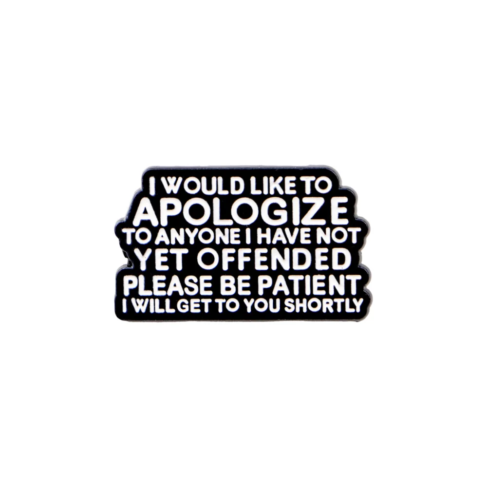 Cartoon-Themed Alloy Metal Brooch Set of Five 4 Cartoon-Themed Alloy Metal Brooch Set of Five - Image 4