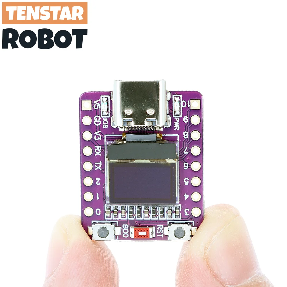ESP32-C3 OLED Development Modules Set of Two 2 ESP32-C3 OLED Development Modules Set of Two - Image 2