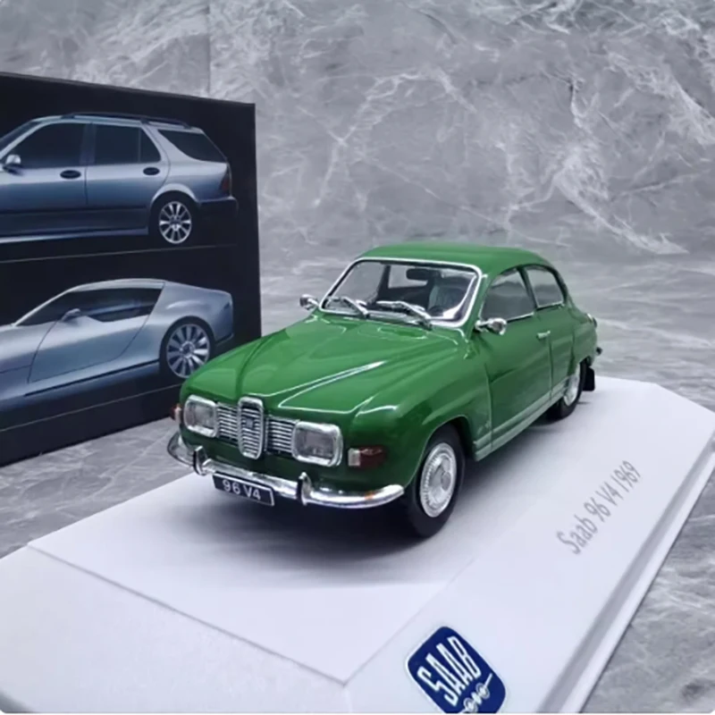 Vintage Saab 96 V4 1969 Diecast Model 1 Vintage Saab 96 V4 1969 Diecast Model