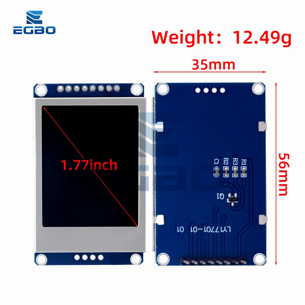 1.77-Inch TFT LCD Display Module 2 1.77-Inch TFT LCD Display Module - Image 2
