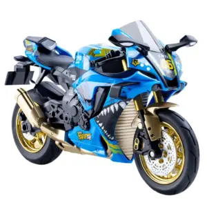 1:10 Scale Yamaha Racing Motorcycle Model 11 S4f774ae2b35f46aaab08adad6c5c981ac