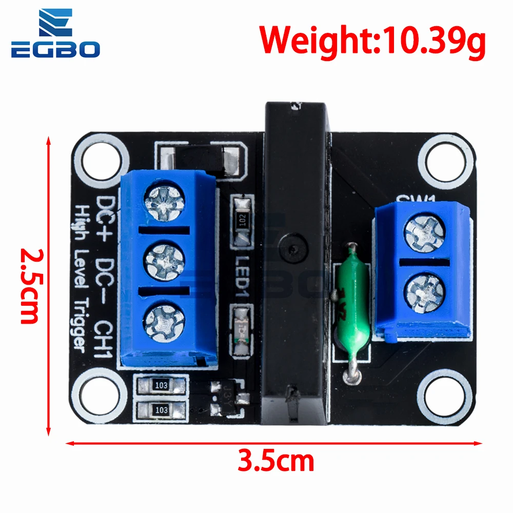 Multi-Channel Solid State Relay Module 5V DC, 250V/2A 2 Multi-Channel Solid State Relay Module 5V DC, 250V/2A - Image 2
