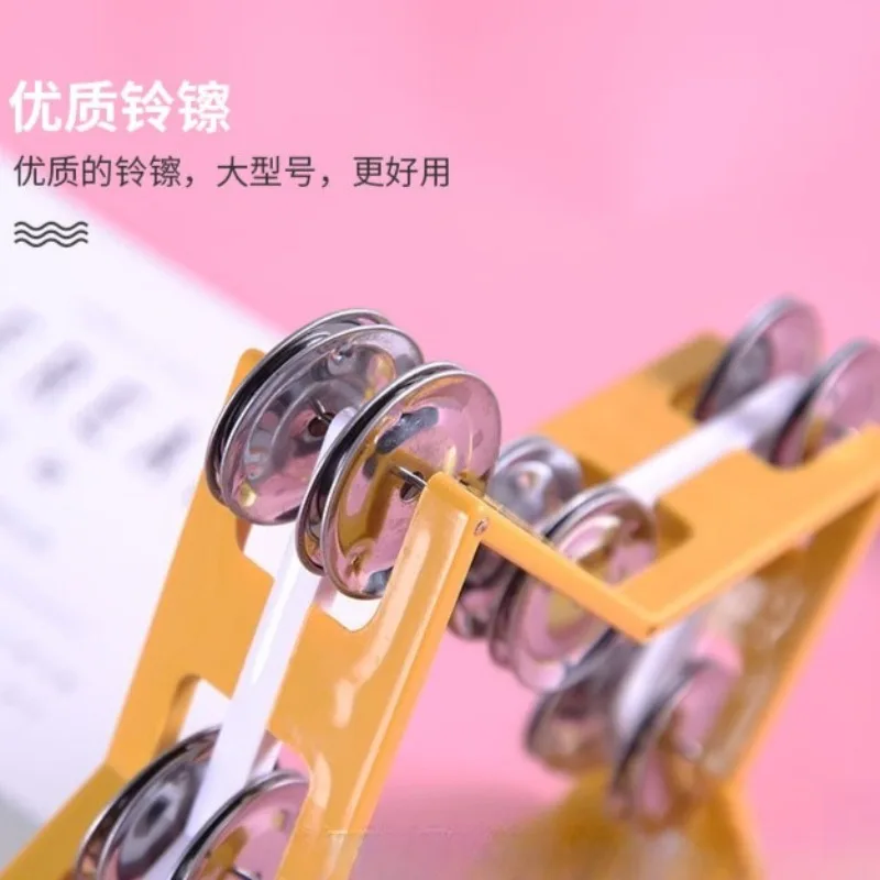 Colorful Five-Pointed Star Children's Tambourine 5 Colorful Five-Pointed Star Children's Tambourine - Image 5