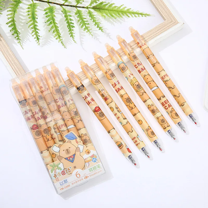 Cute Bear Gel Pen Set with 0.5mm Tips 2 Cute Bear Gel Pen Set with 0.5mm Tips - Image 2