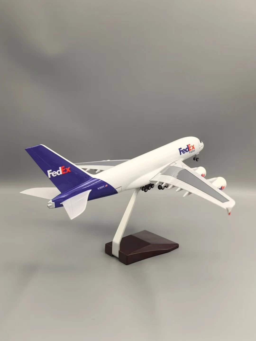 FedEx Airbus A380 Scale Model for Display 5 FedEx Airbus A380 Scale Model for Display - Image 5