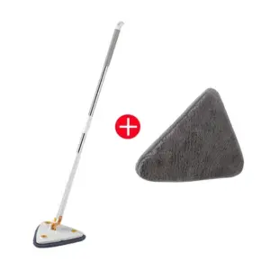 Vibrant Blue Triangular Microfiber Mop 16 S500942cb79cd400084b9dbdbfa677b7a4