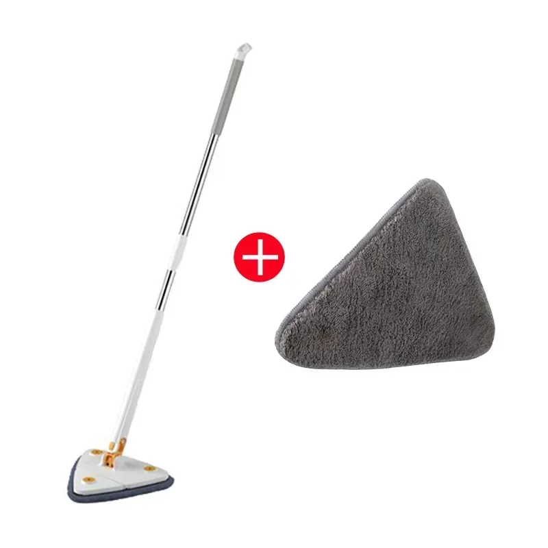 Vibrant Blue Triangular Microfiber Mop 7 Vibrant Blue Triangular Microfiber Mop - Image 7