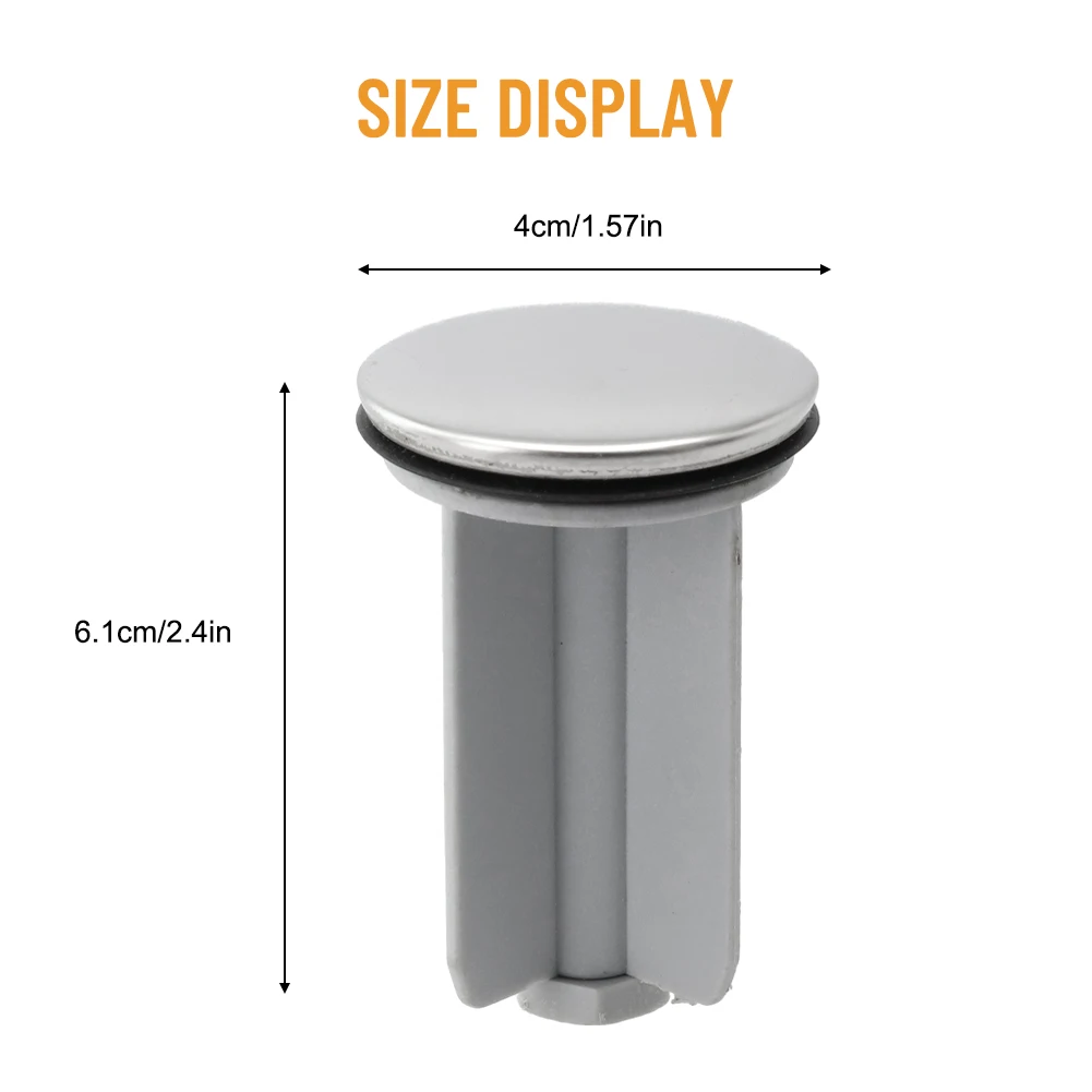 40mm Modern Wash Basin Drain Plug 3 40mm Modern Wash Basin Drain Plug - Image 3