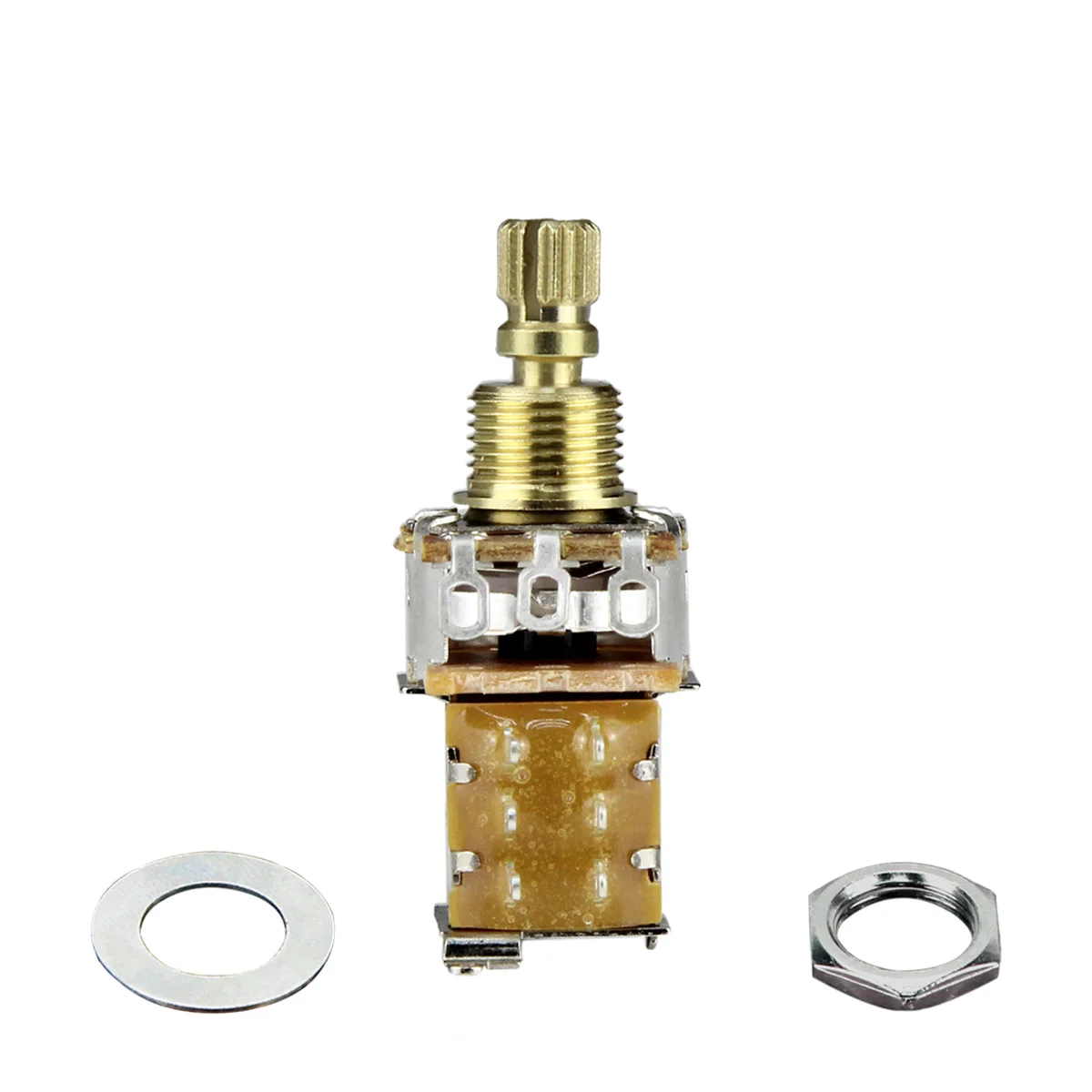 Durable Push-Push Guitar Potentiometers Set 2 Durable Push-Push Guitar Potentiometers Set - Image 2