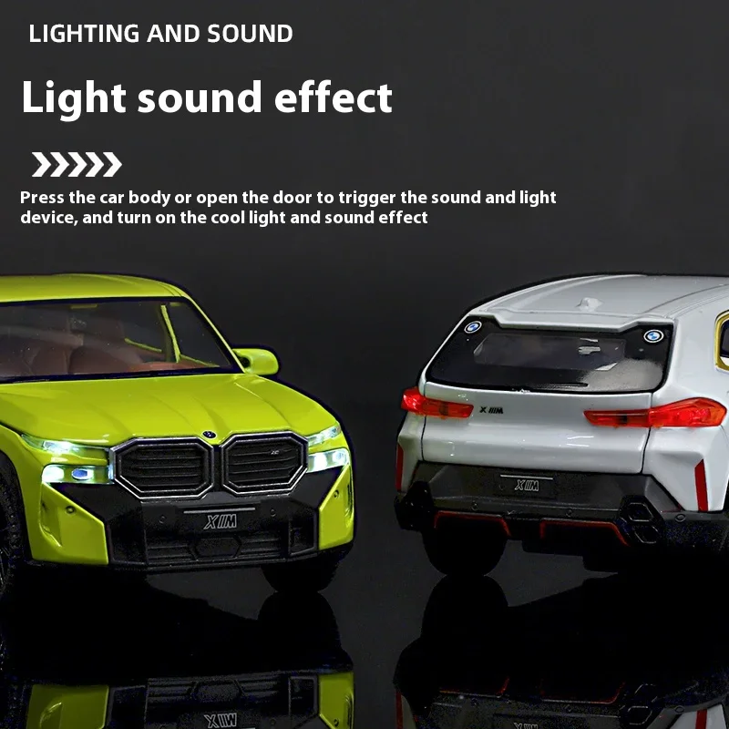 Vibrant Lime Green 1:32 Diecast SUV Model 5 Vibrant Lime Green 1:32 Diecast SUV Model - Image 5
