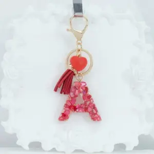 Colorful Initial Letter Keychain for Women 14 S503dca7691cc4b04af28bb582478c146z