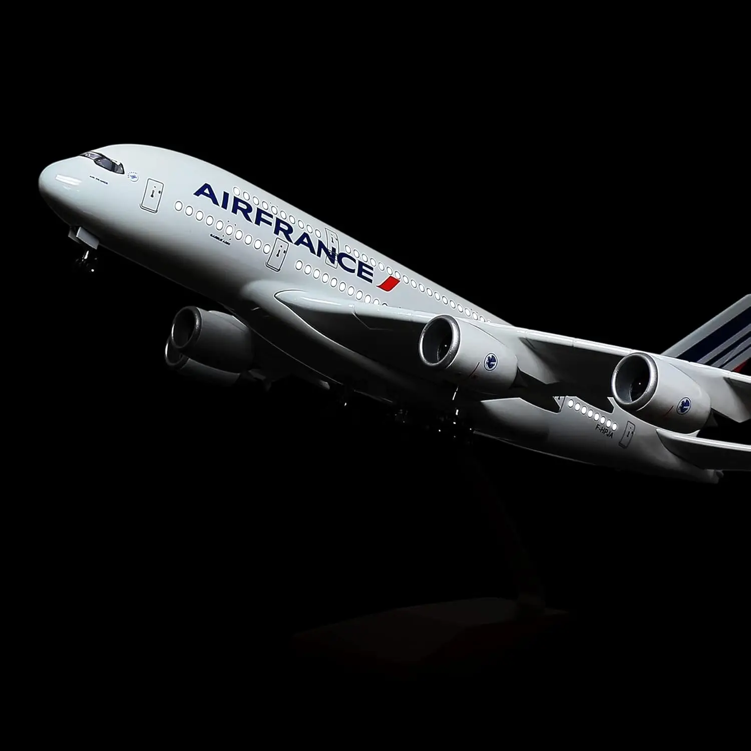 Air France Airbus A380 1/160 Scale Model with LED Lighting 2 Air France Airbus A380 1/160 Scale Model with LED Lighting - Image 2